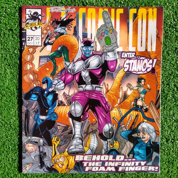 2017 Stan Lee’s Stanos/Thanos Los Angeles LA Comic Con 6th Edition Program Guide - Picture 1 of 2